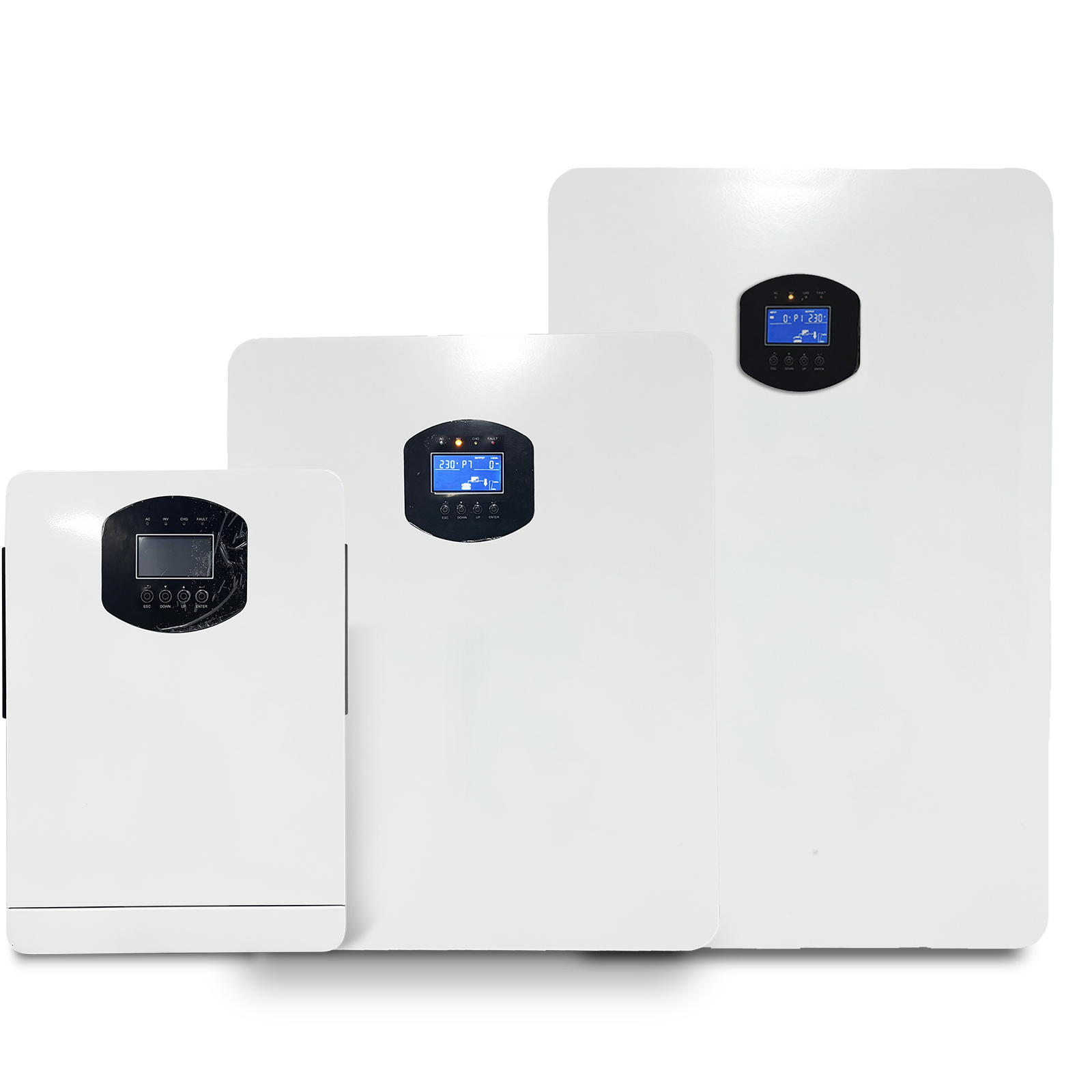 All in One 1.28KWH 2.56KWH 5KWH 10KWH Powerwall LiFePO4 Battery With Solar Inverter